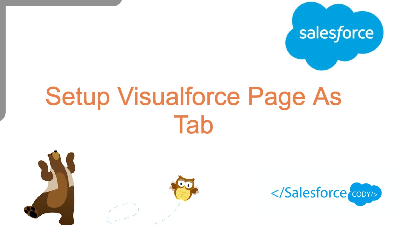 Visualforce page as Tab